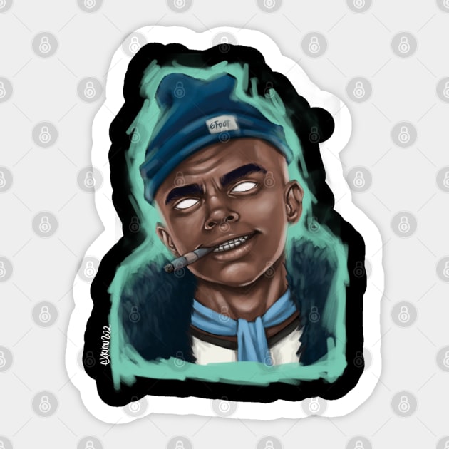 Russel Sticker by ekkimu